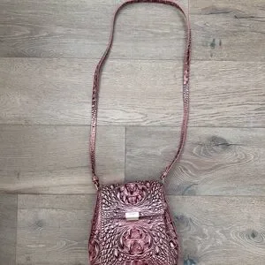 Brahmin | Bags | Brahmin Rose Embossed Backpack | Poshmark display picture 1